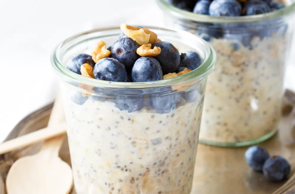 Iced protein latte, verfrissend en energiek