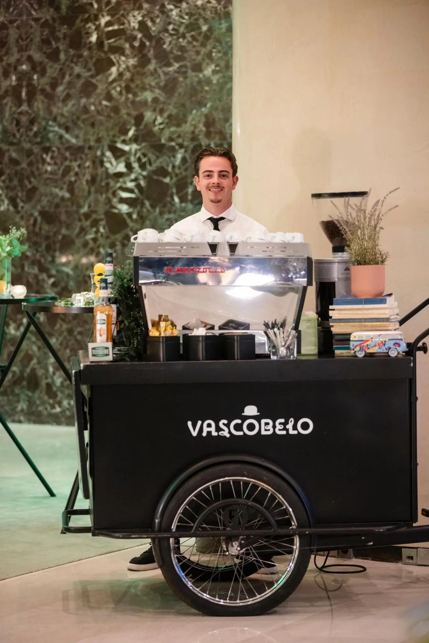Healthy koffiebar op locatie