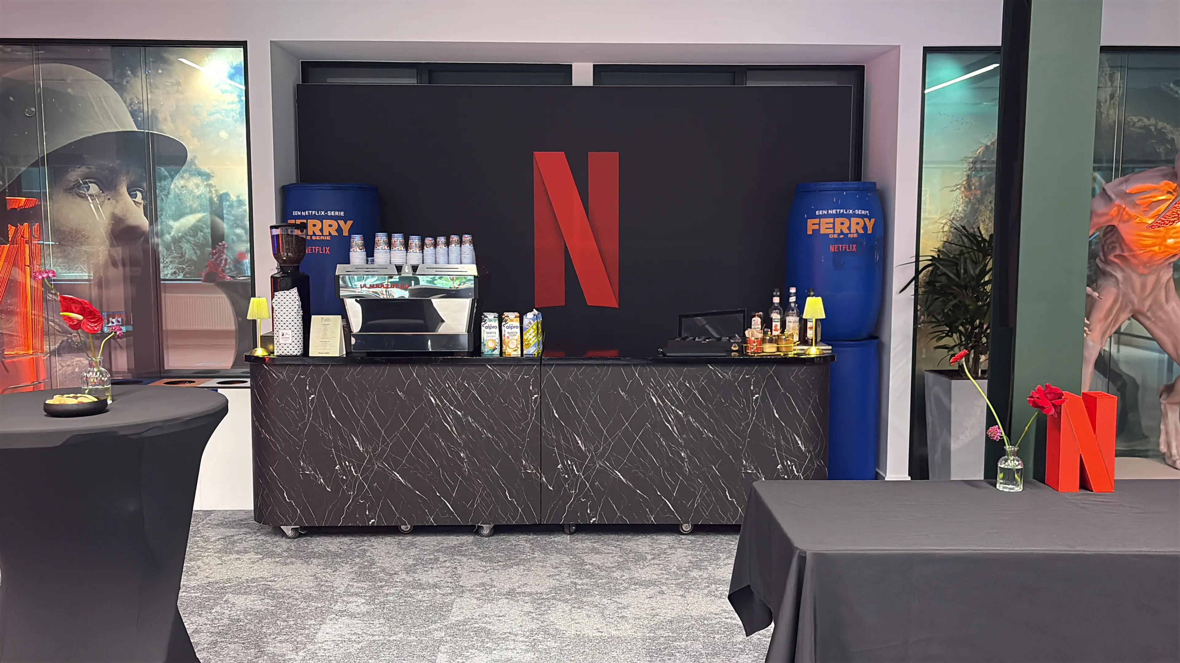 Professioneel eventteam